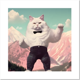 Muscle Meow: The Adorably Buff Felines- Glacier Posters and Art